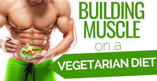 How to build muscle using veg diet