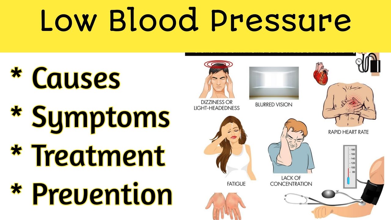 What causes low blood pressure?