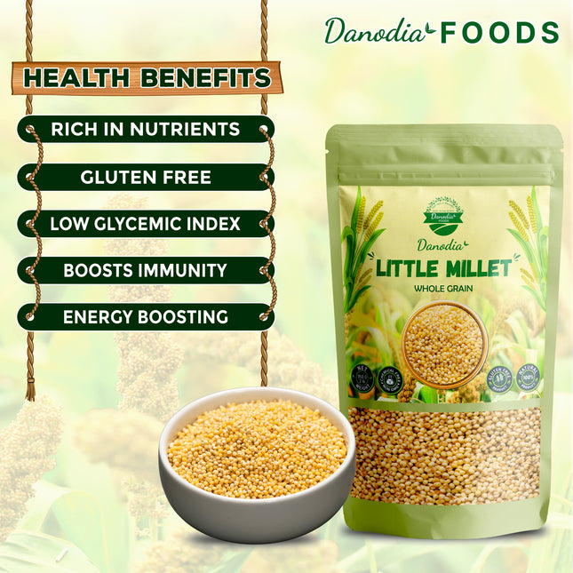 Little Millet (Kutki), Superfood Whole Grain Millet Grains 950g