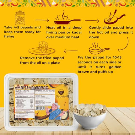 Danodia Foods Amritsari Papad-250g