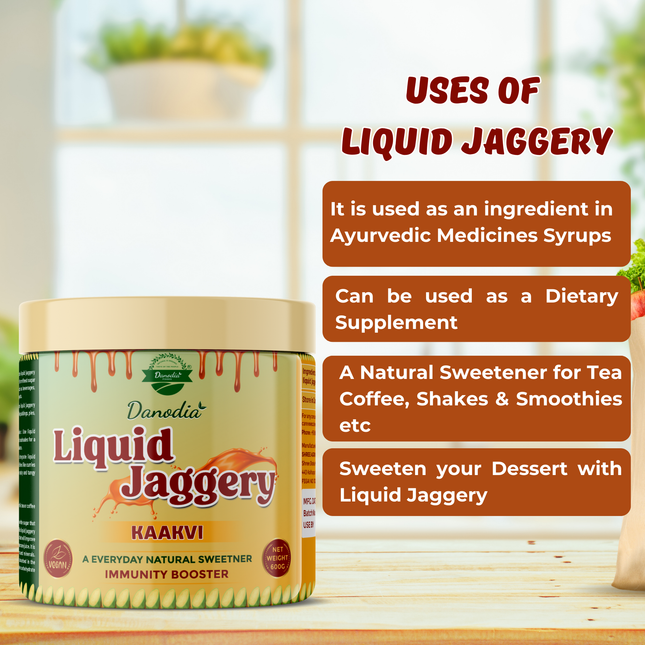 Danodia Foods Liquid Jaggery (Kaakvi), 600gm