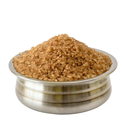Organic Kerala Matta Brown Rice 2lbs / 950g, Parboiled Low GI Traditional Rice