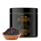 Organic Peach Orthodox Assam Black Tea 3.5oz / 100g, Peach Flavoured Black Tea