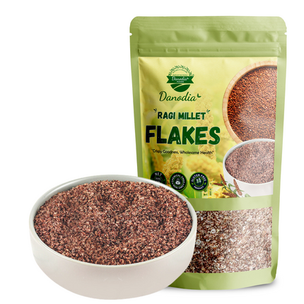 Organic Finger Millet Flakes (Ragi), Crunchy Millet Flakes 950g