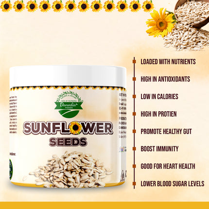 Danodia Foods Organic Sunflower Seeds - 250g