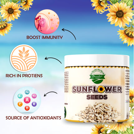 Danodia Foods Organic Sunflower Seeds - 250g